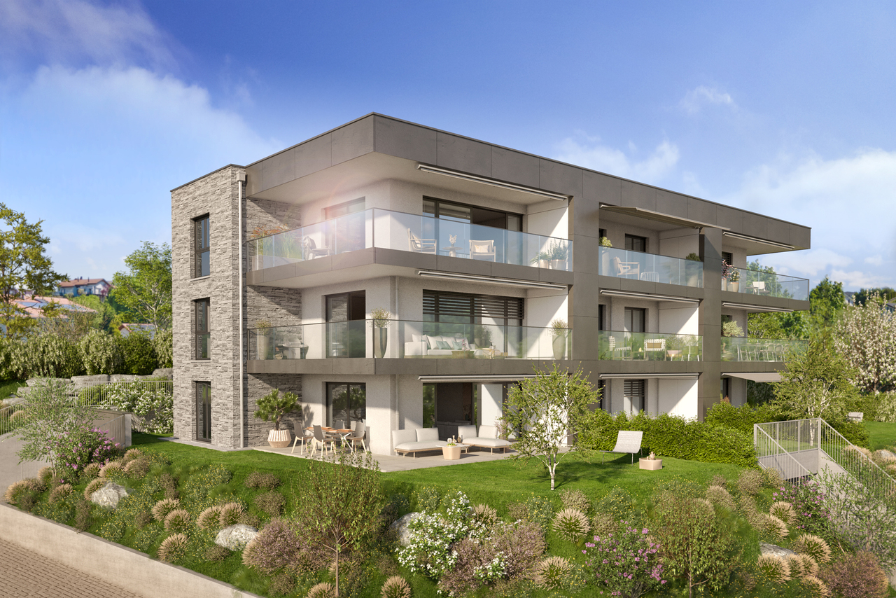 New project of 9 apartments near Attalens and Châtel-St-Denis