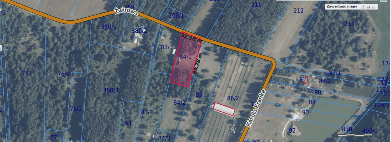 Land Plot for sale, łódzkie zgierski , Żwirowa (Zgierz, Poland)