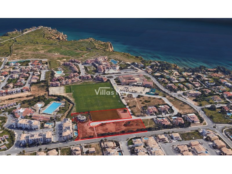 Plot for Villa with swimming pool located in a Luxury resort, next to the Beach in Lagos/Algarve/Portugal.