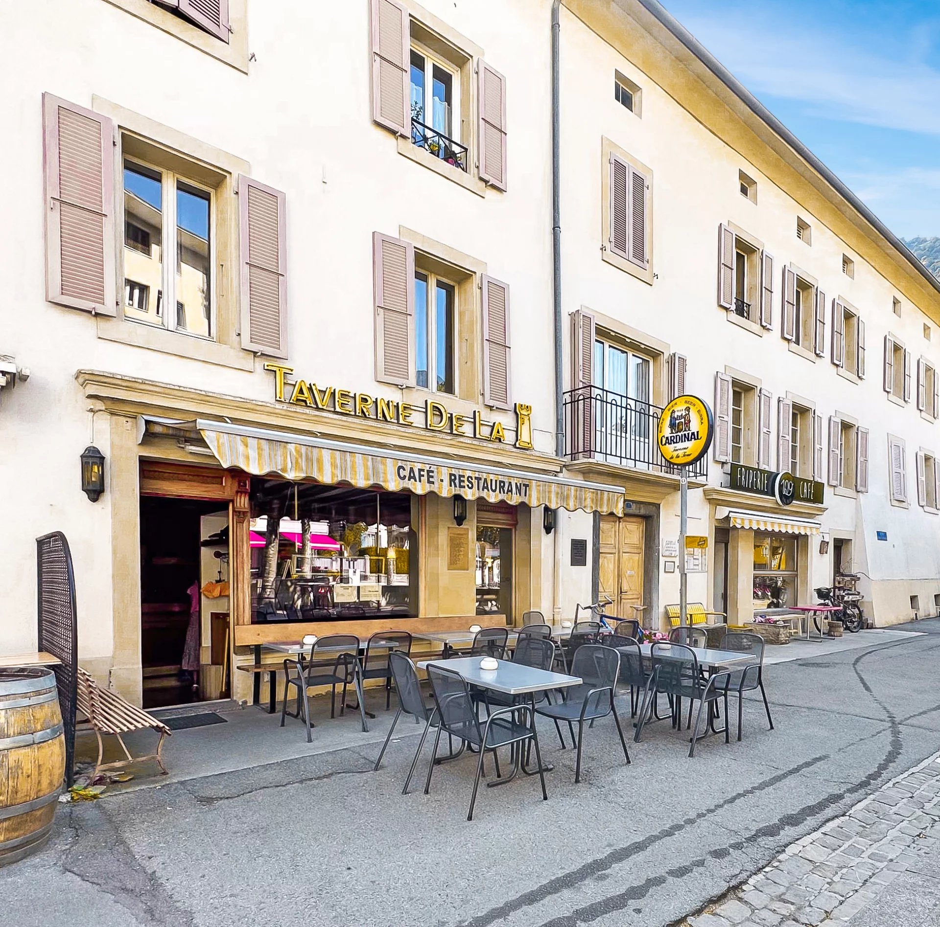 Ideal location for this renowned establishment