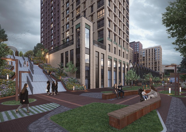 Modern 16th-Floor Apartment with Breathtaking West-Facing Views - Manchester