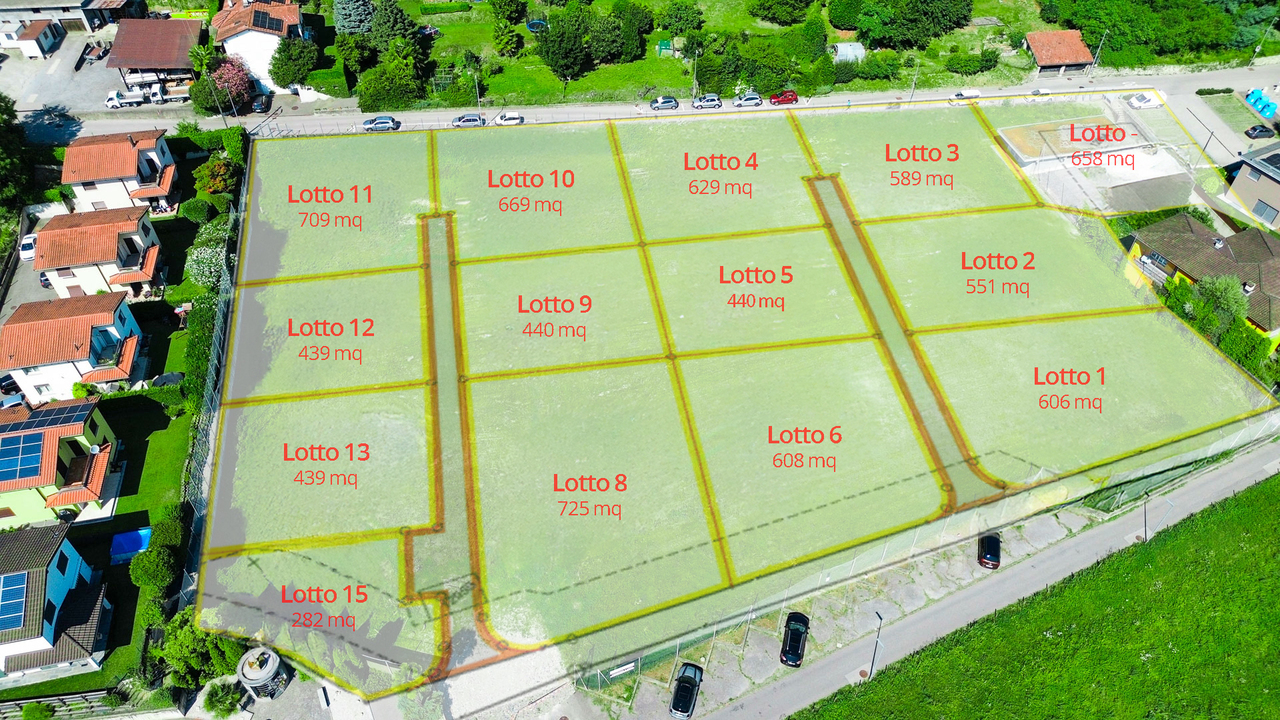Building plots of land in Morbio Inferiore