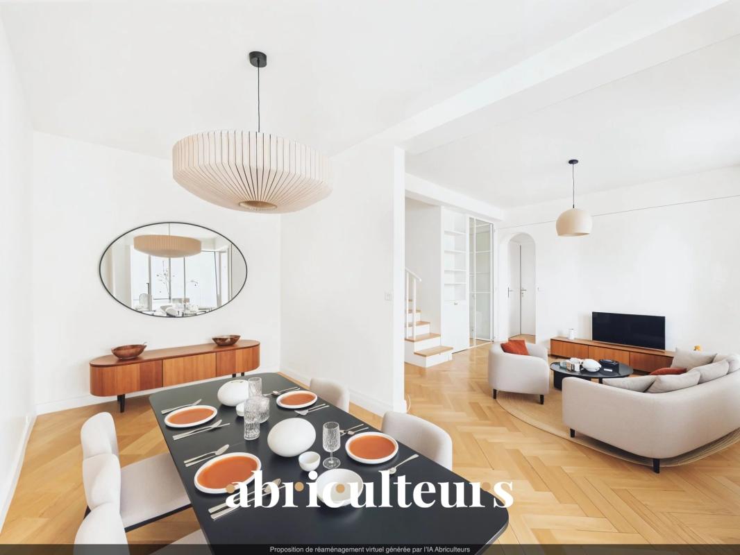 Charming duplex of 86 m2 under the roof – Centre of Puteaux