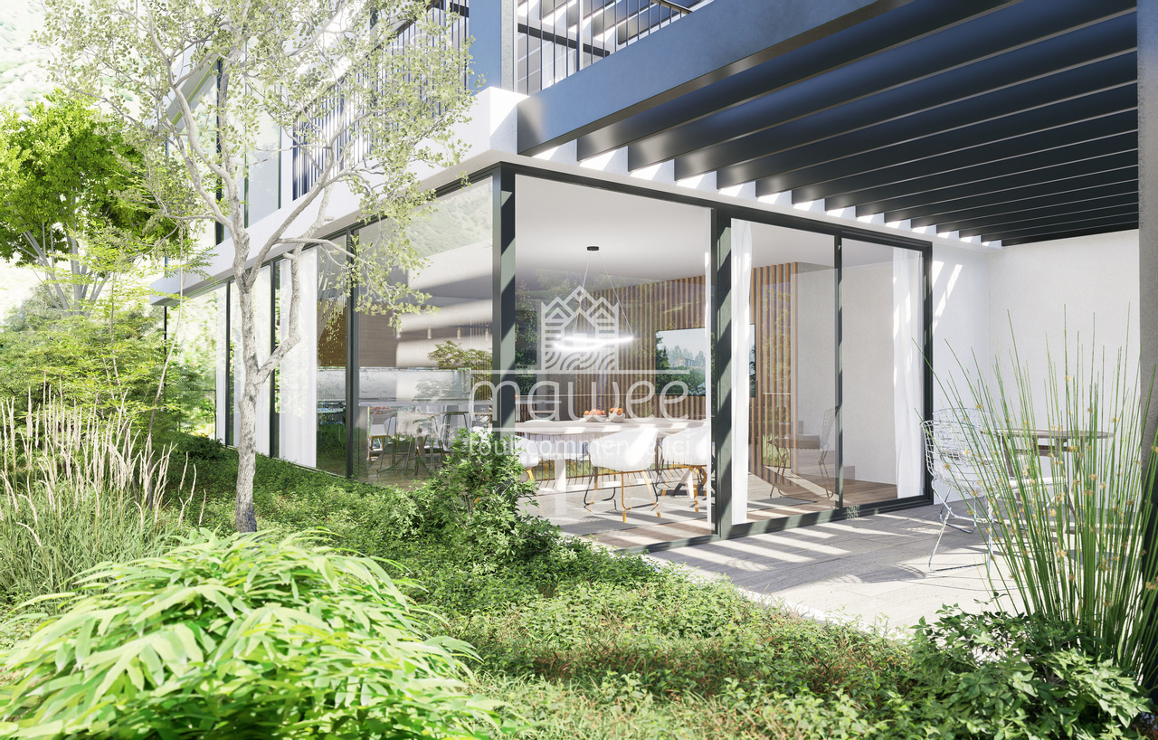 New contemporary villa in Saillon – A preserved living environment