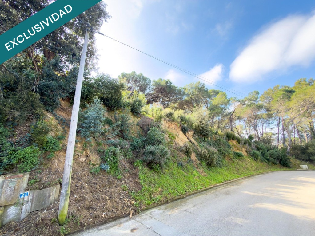 Residential land For sell in Blanes in Girona