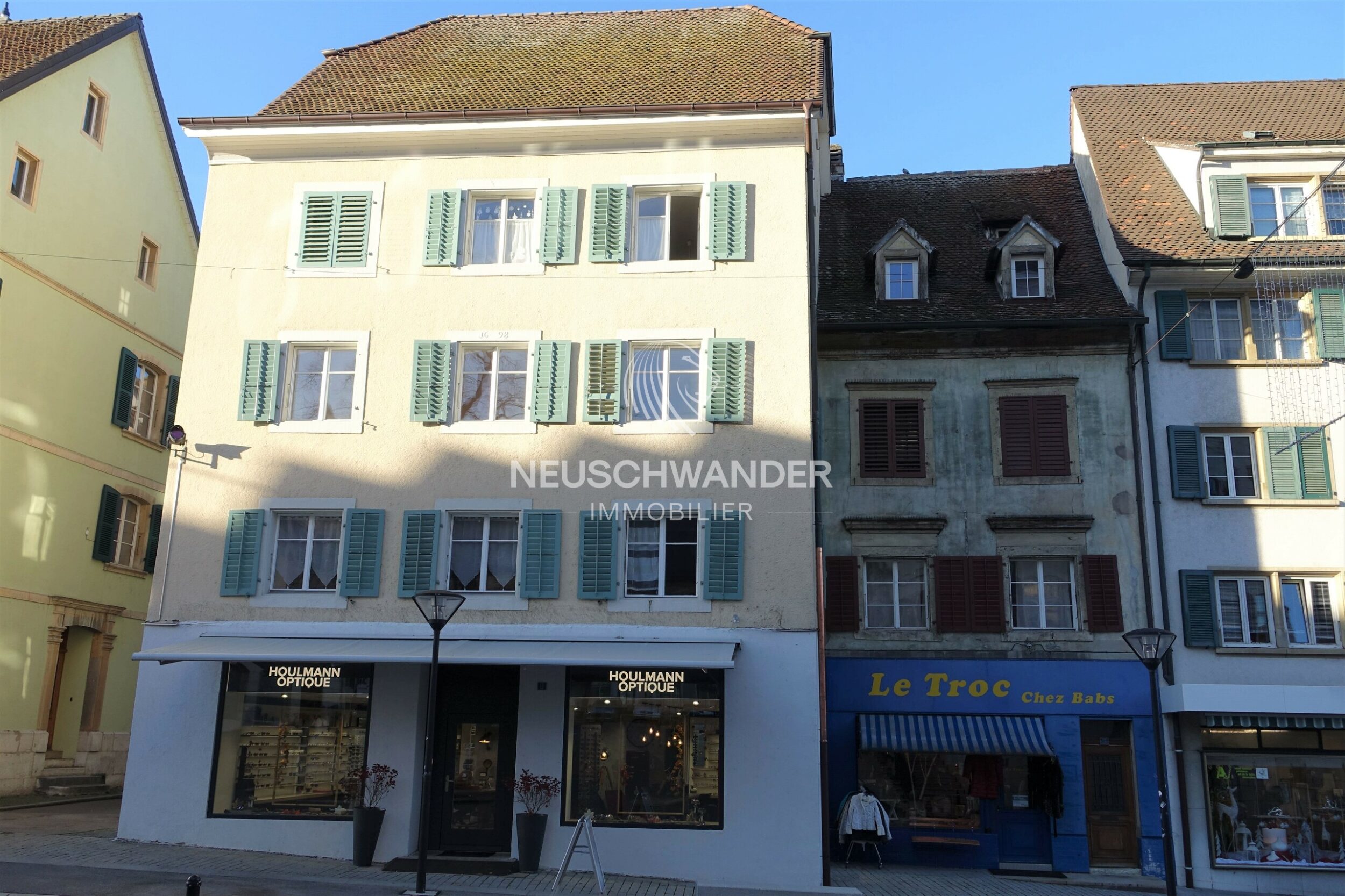 For sale lot of 2 buildings in Delémont