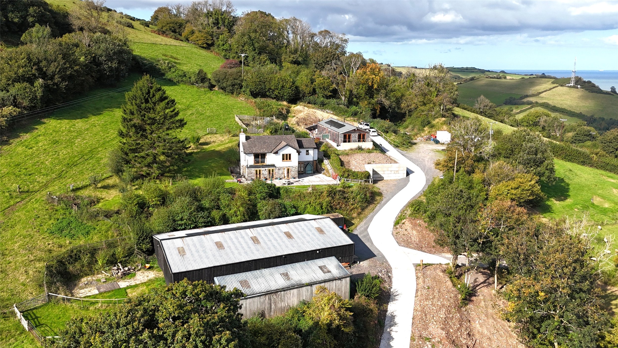 Detached House: for sale in Combe Martin Devon