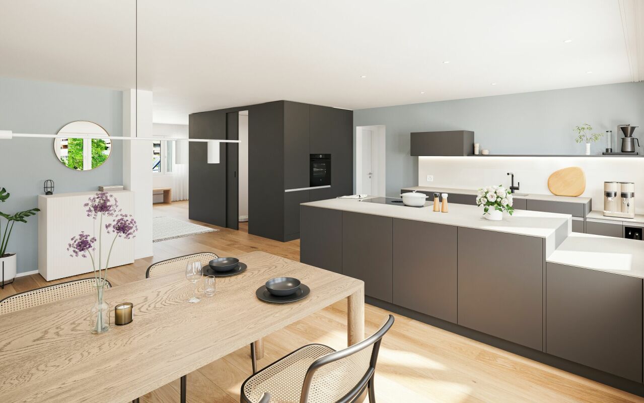 Living in style: 3.5 (optional 4.5) room apartment with loggia