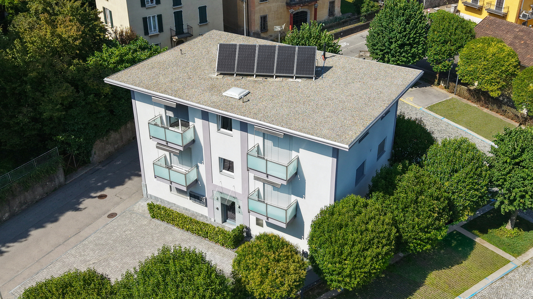 New building for sale in Stabio in the central area - 5 apartments, income 4%