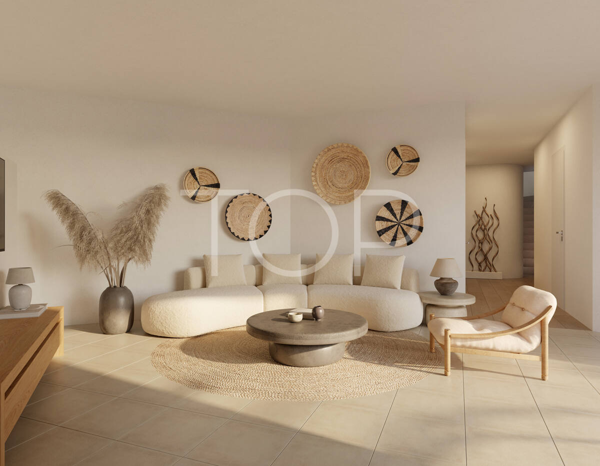 Spacious renovated penthouse with terraces and views of the sea and pool in Atanaus, Los Cristianos