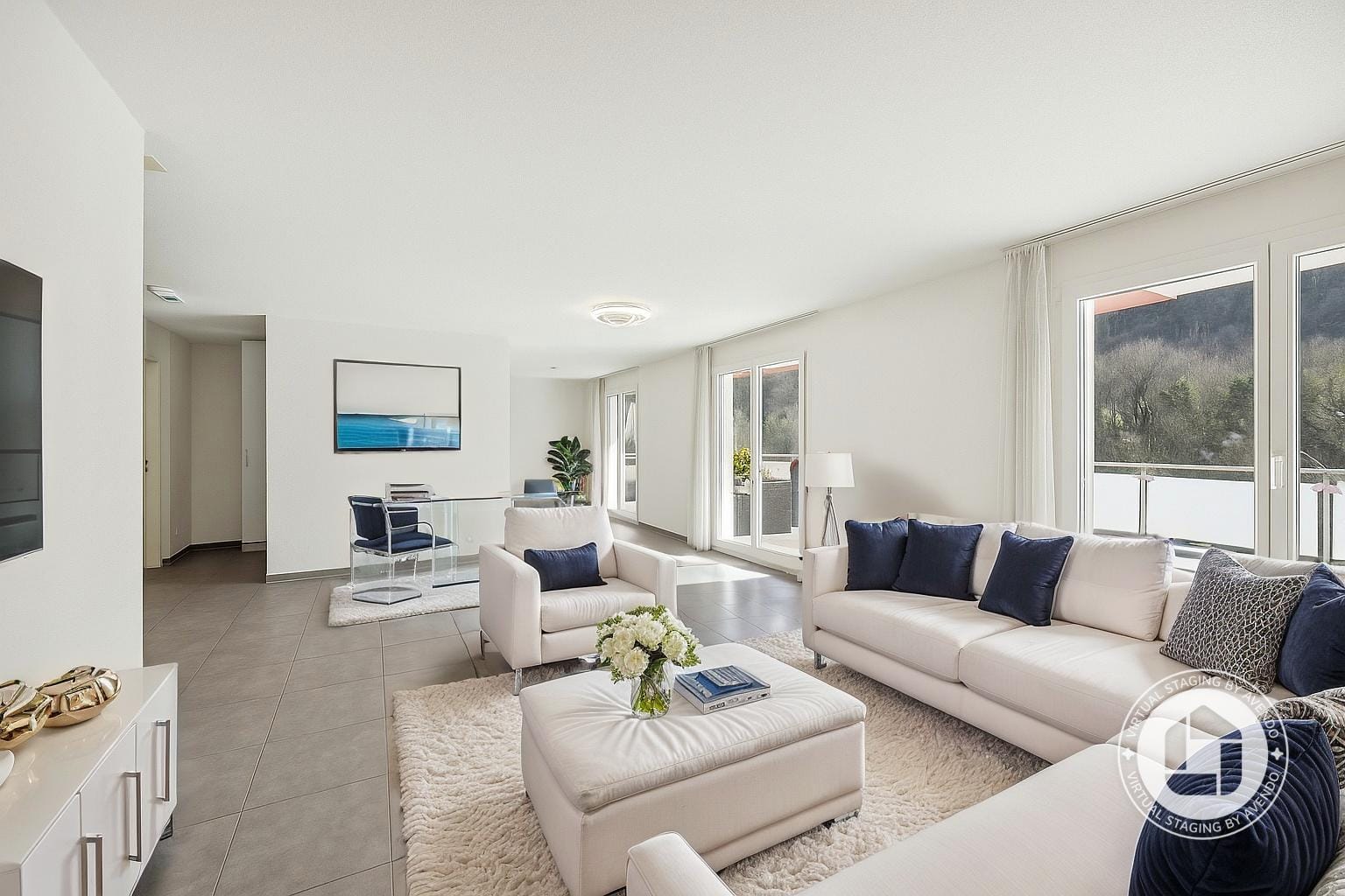 Buy 4.5-room attic apartment with large roof terrace in Trimbach