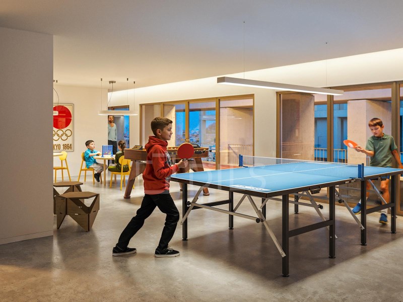 1 bedroom flat with outdoor area in the heart of the city of Porto.