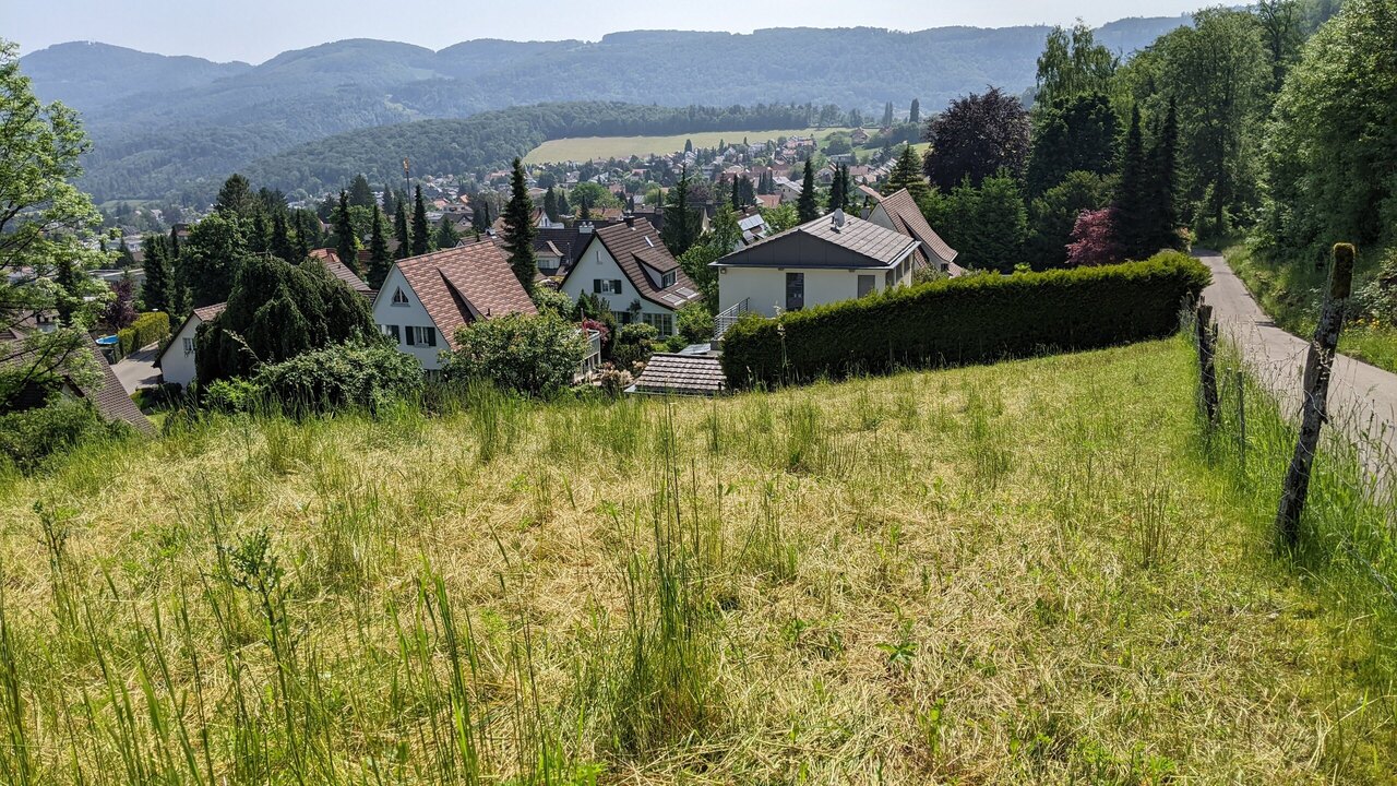 Fully developed building plot in a beautiful residential and panoramic location