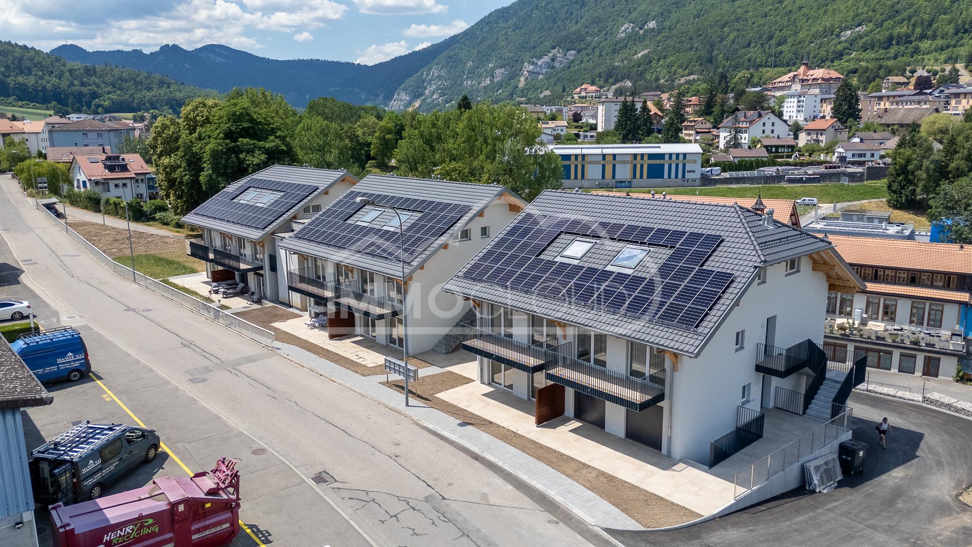 New and spacious apartments