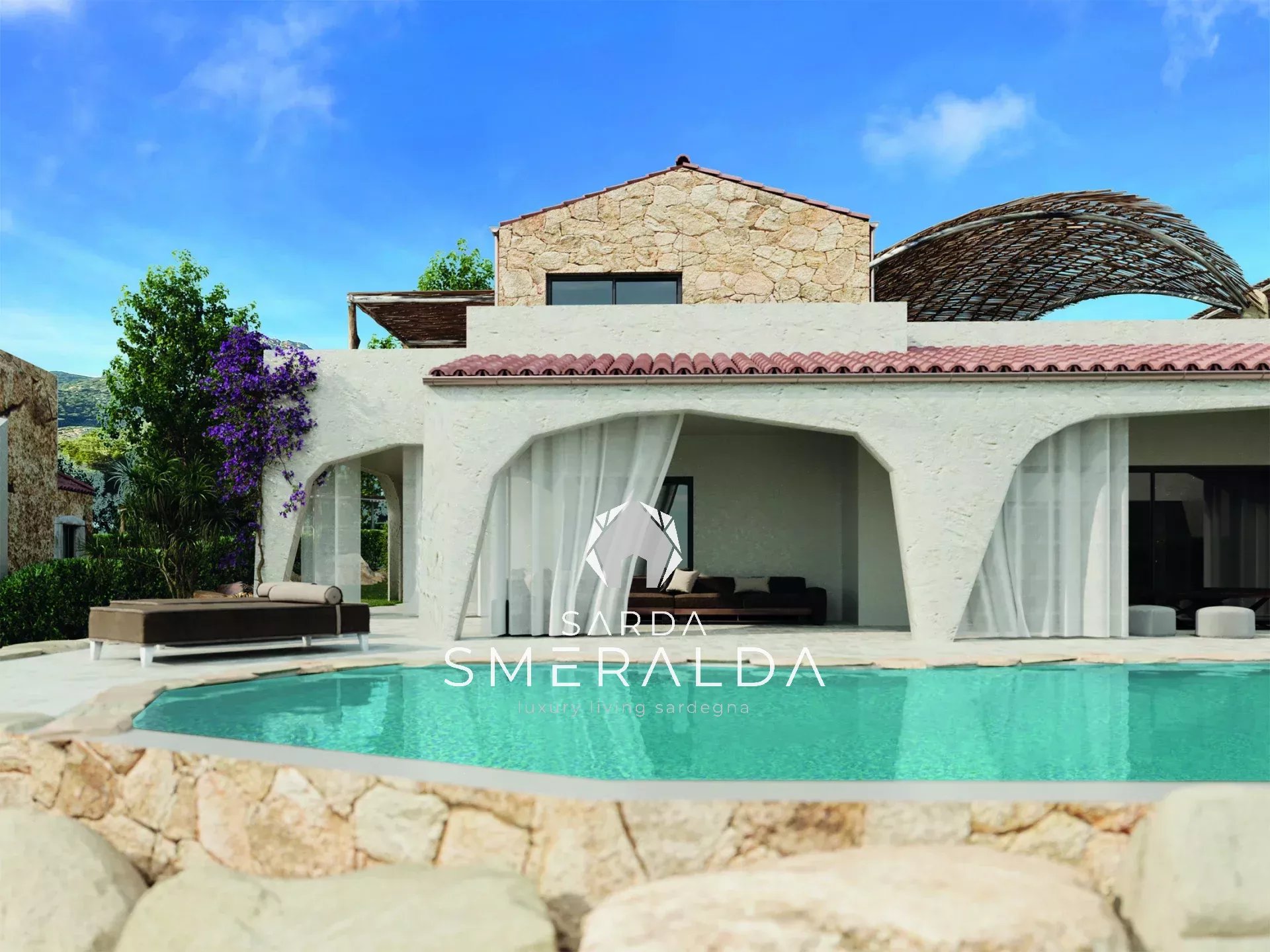 Villa with stunning view to Cala di Volpe