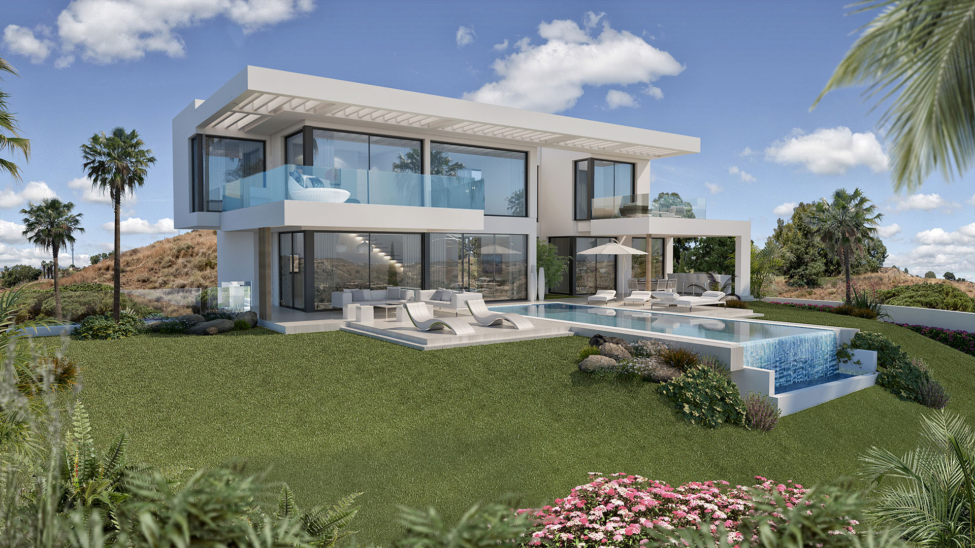 Contemporary Villa with Panoramic Views in La Cala Golf Resort