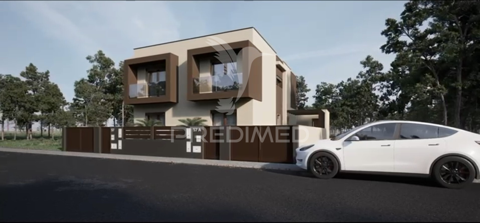 Project for the Construction of a 3 Bedroom Semi-Detached House with Swimming Pool – Pinhal do General
