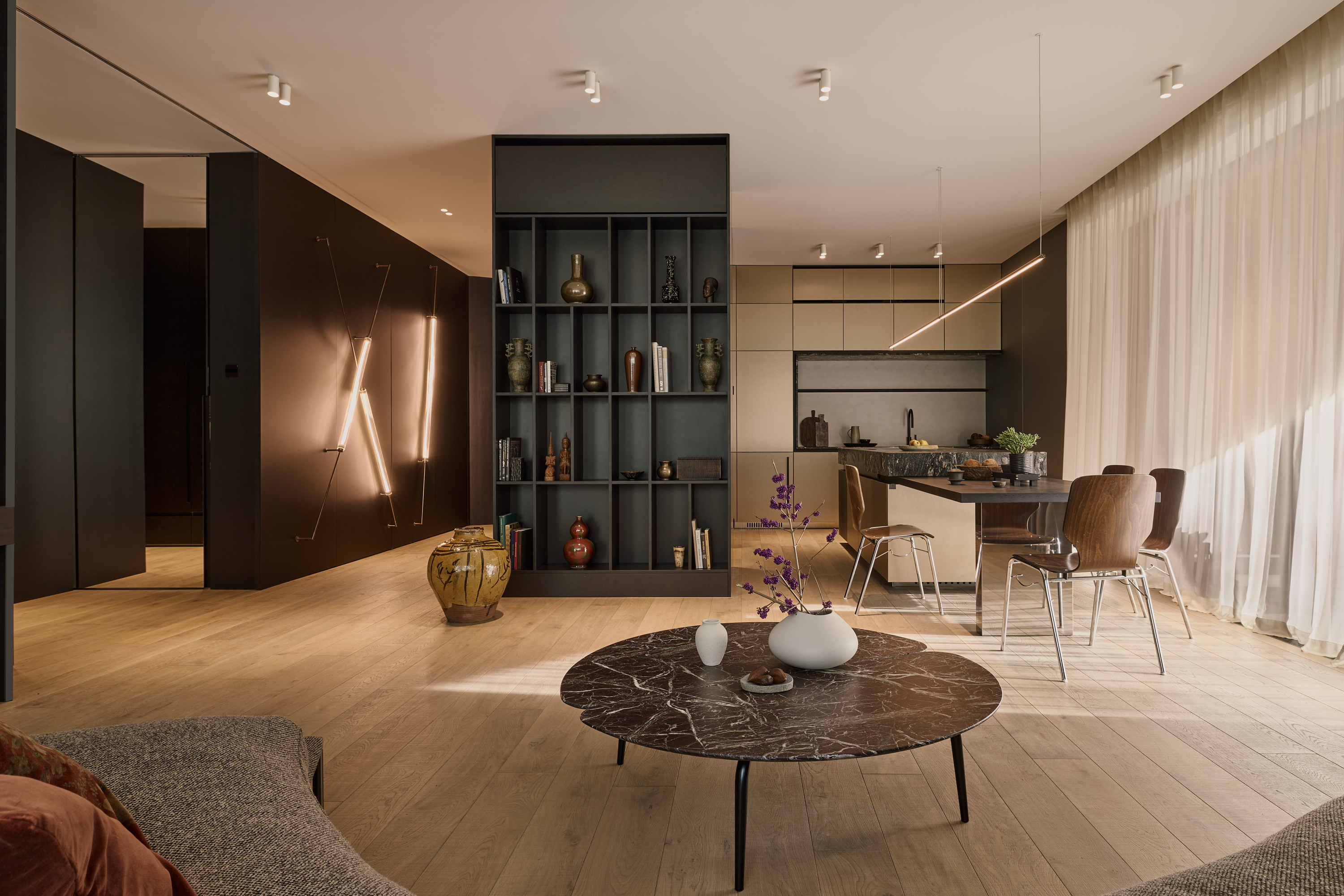 Luxury apartment 109 m² in Powiśle – elegance and unique design