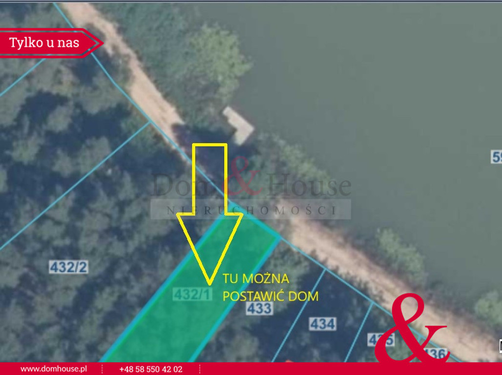 Land Plot for sale, pomorskie kościerski (Koscierzyna, Poland)
