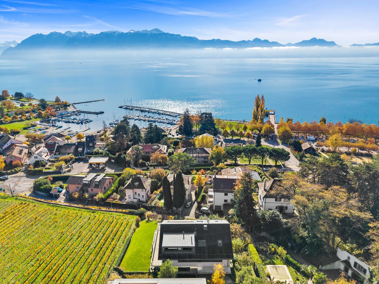 Prestigious apartment between lake and vineyards