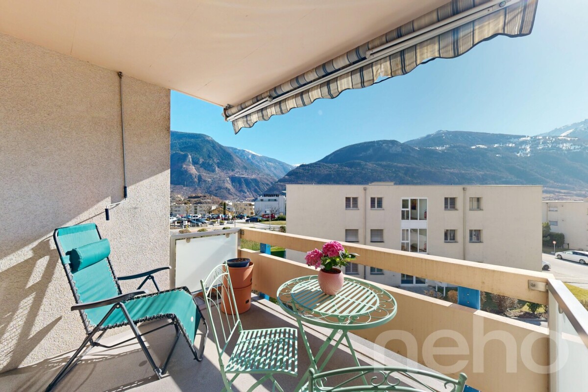 Superb 4.5 room apartment in Sierre