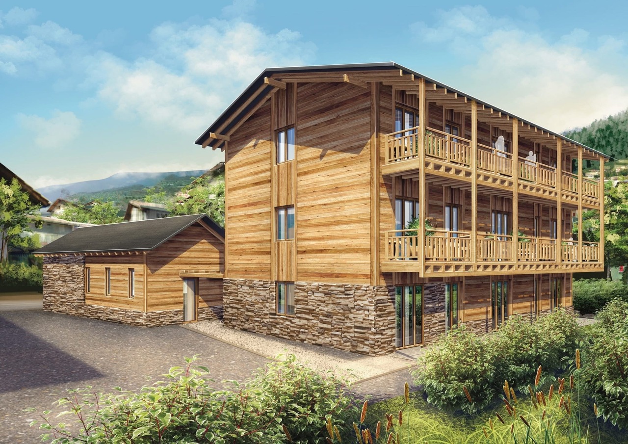 Apartment 4.5 in attic with private elevator