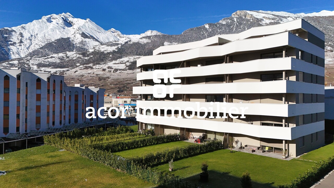 Conthey - 31/2 apartment with large balcony