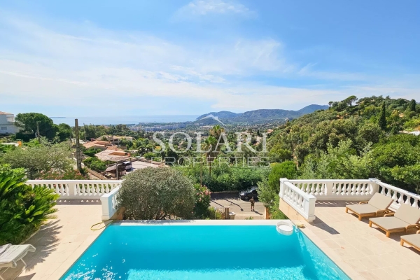 Villa with Pool and Sea View in Mandelieu-la-Napoule