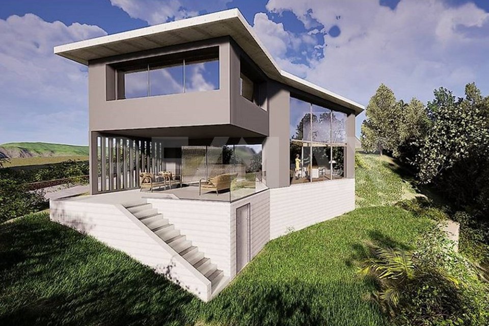 Design-Villa mit genehmigter Baulizenz