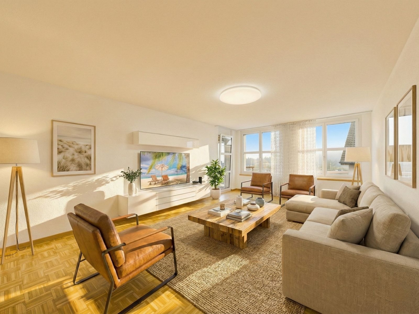 Spacious 5-room apartment with balcony in Affoltern am Albis