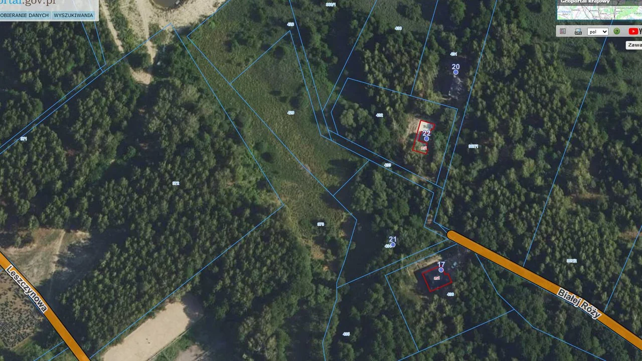 Land Plot for sale, mazowieckie grodziski , Białej Róży (Gmina Jaktorów, Poland)