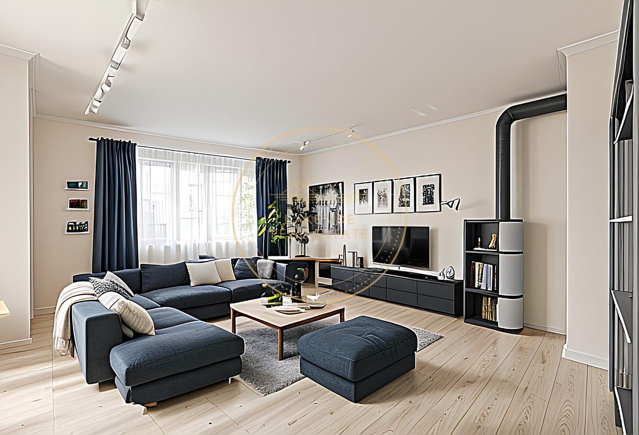 2 semi-detached villas in a lot in a quiet residential area