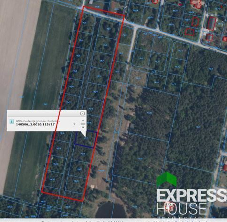 Land Plot for sale, mazowieckie grodziski , Łanowa (Gmina Żabia Wola, Poland)