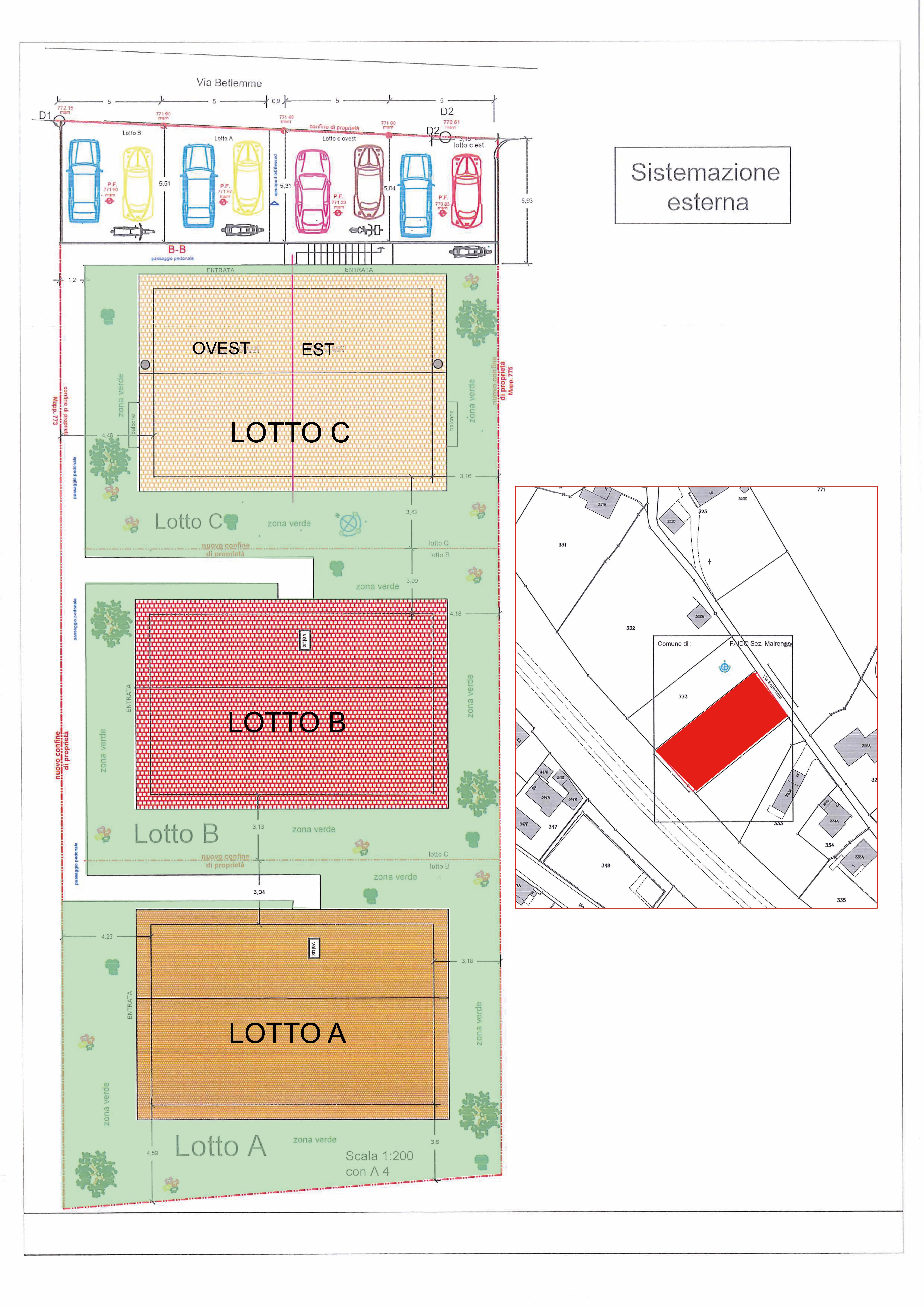NUOVA COSTRUZIONE A FAIDO CASA BIFAMILIARE 4,5 LOCALI CON GIARDINO E VISTA MONTAGNA