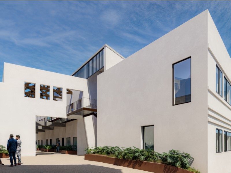 Porto Campanhã | Real estate complex with PIP submitted for 28 residential units, facing the future TGV high-speed station.