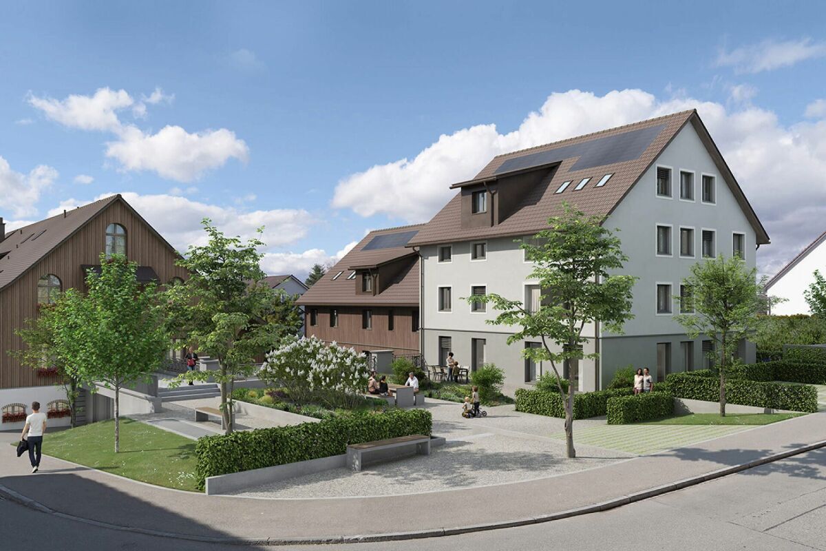 START OF CONSTRUCTION! Country living near the city: New apartments in the heart of the village