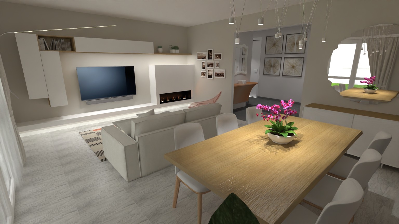 Splendido duplex con giardino privato 4.5 locali a Tenero, TISolamente residenza primaria