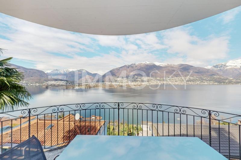 Dominating Lake Maggiore with year-round sunshine