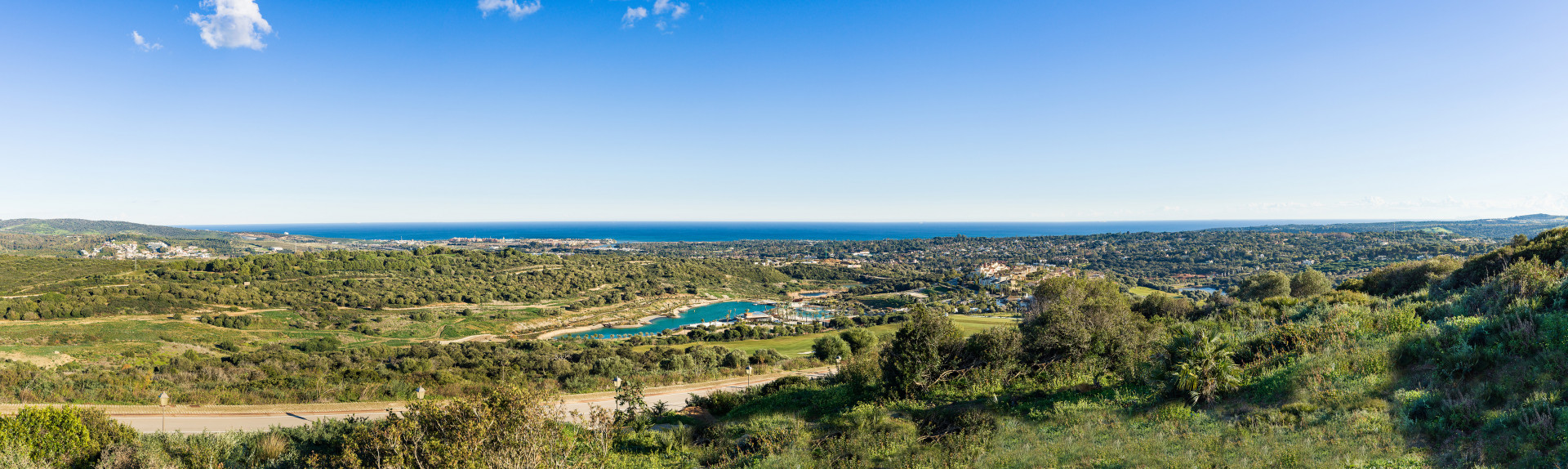 Unique Opportunity to Buy an Exclusive Elevated Plot In Gated Community with Panoramic Views in Sotogrande Alto