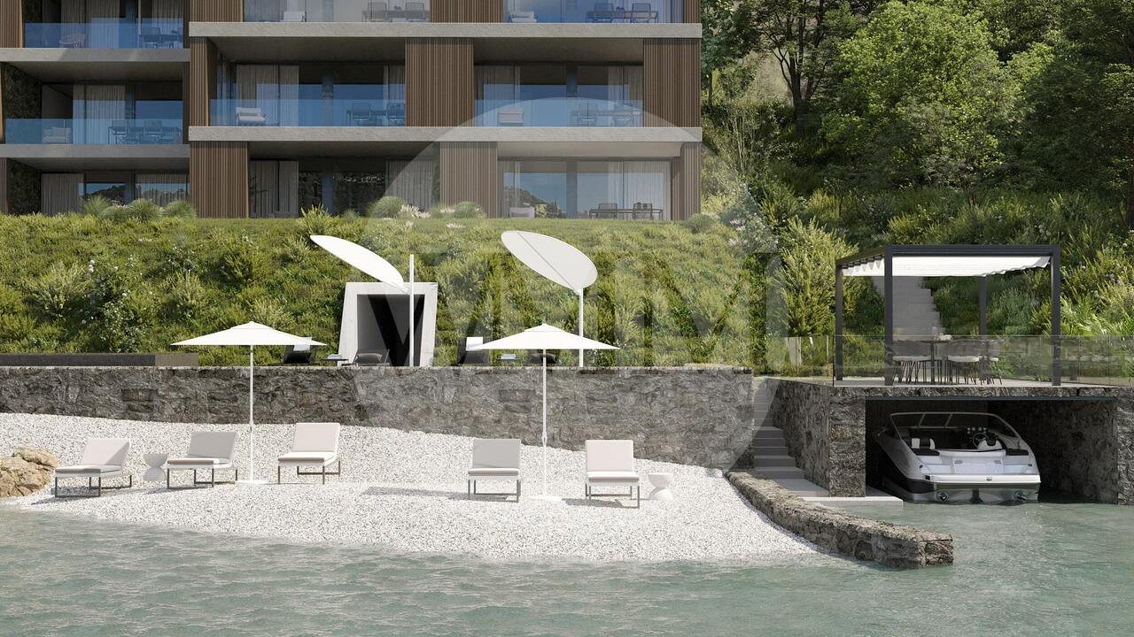 ELEGANT LAKEFRONT TWO-ROOM APARTMENT WITH ENCHANTING VIEWS