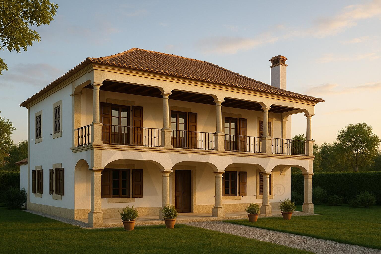 Urban land of 604m2 for construction of house with view