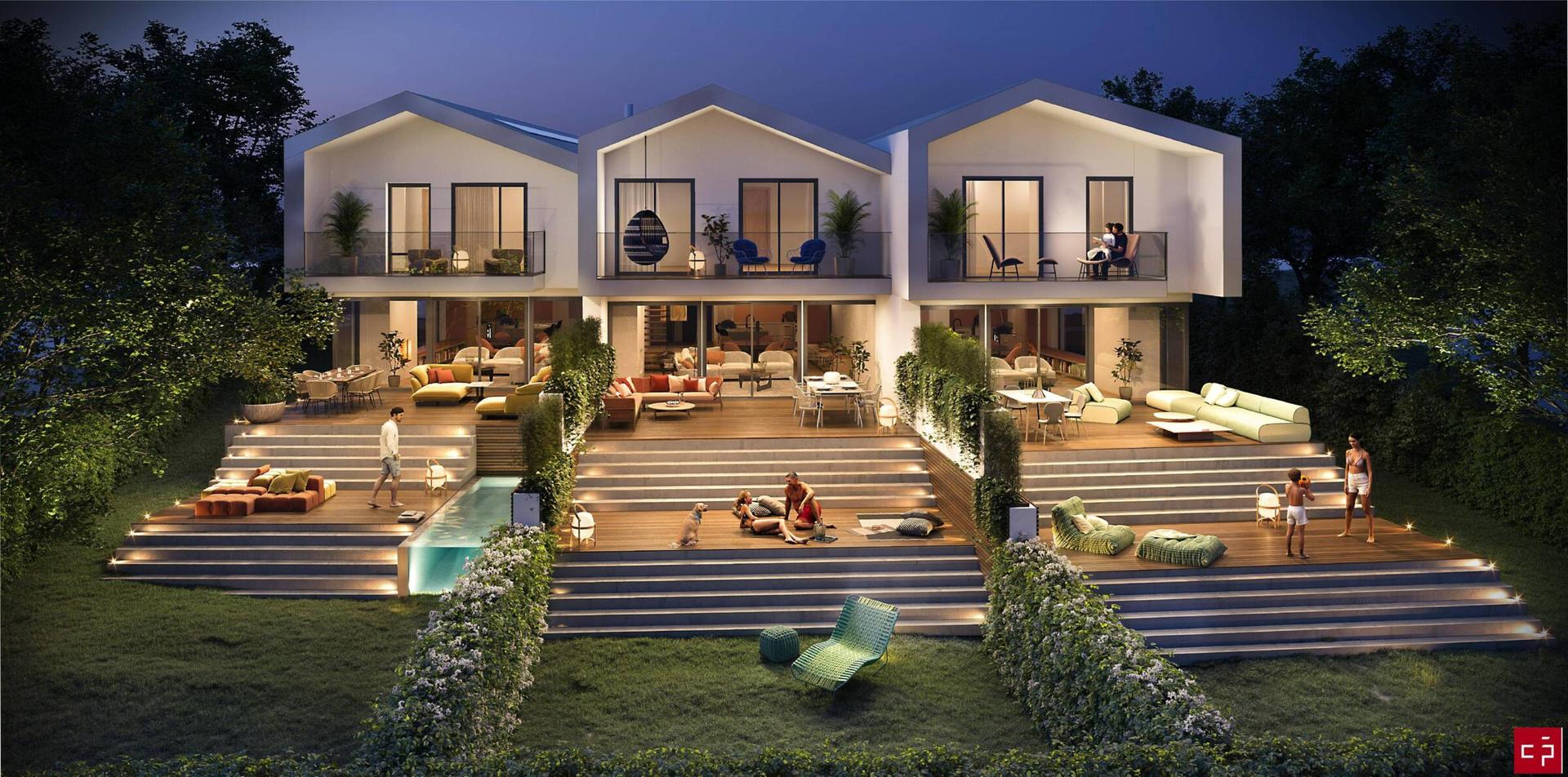 Magnificent 4.5-room semi-detached villa to build in Vollèges