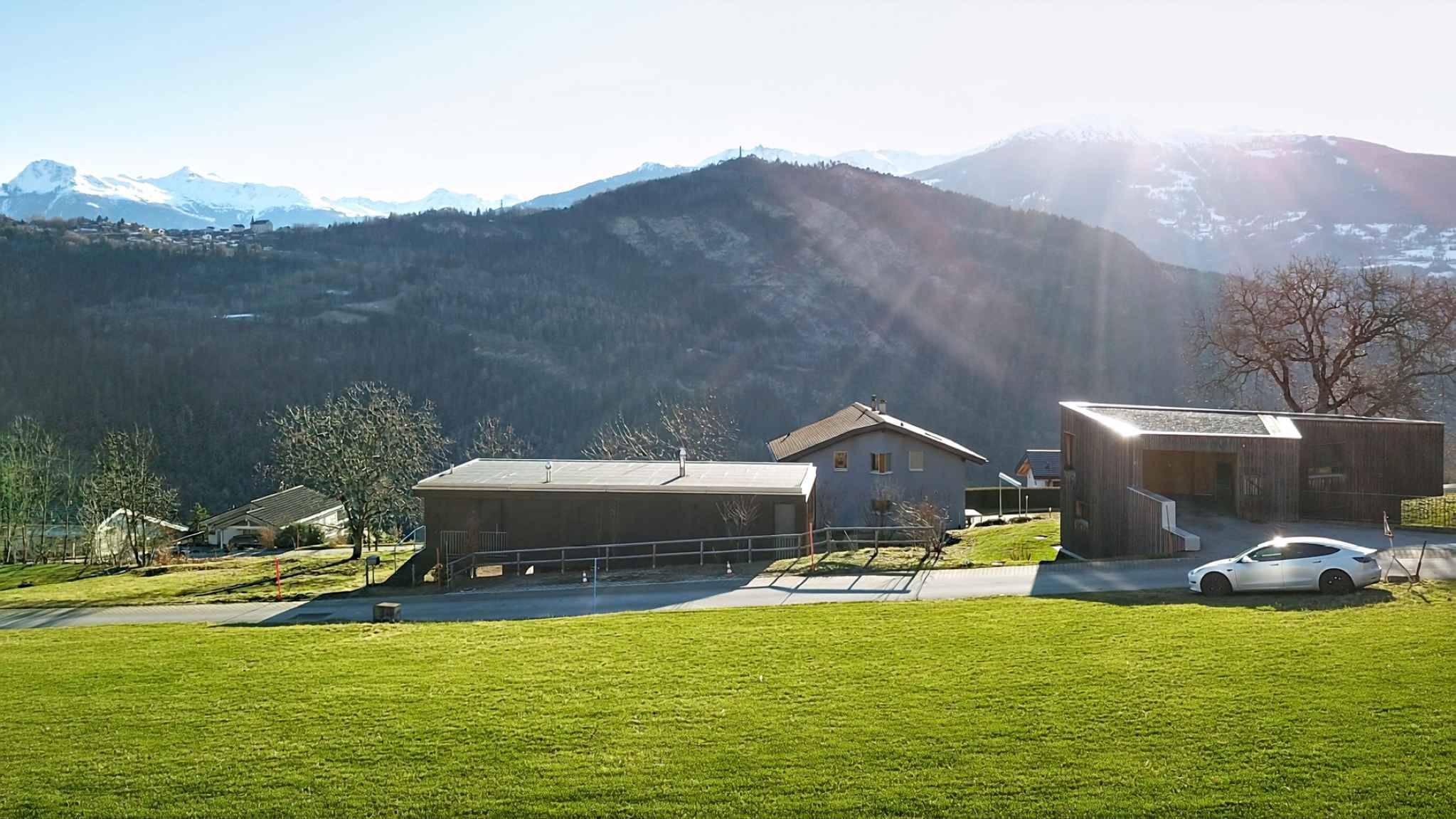 Project - New Chalet (A) in larch wood With building permit in force