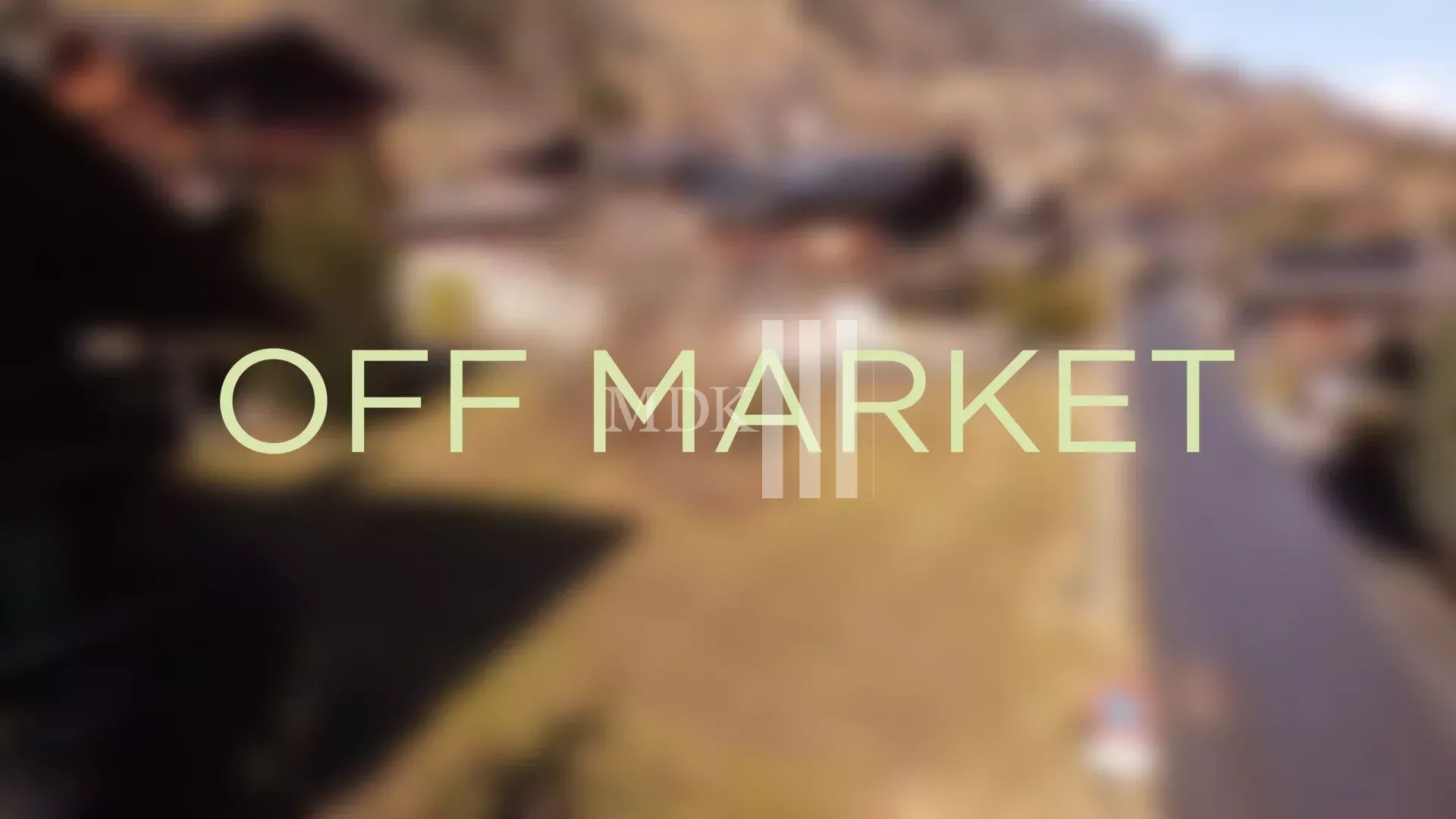 OFF MARKET - Building plot with mazot