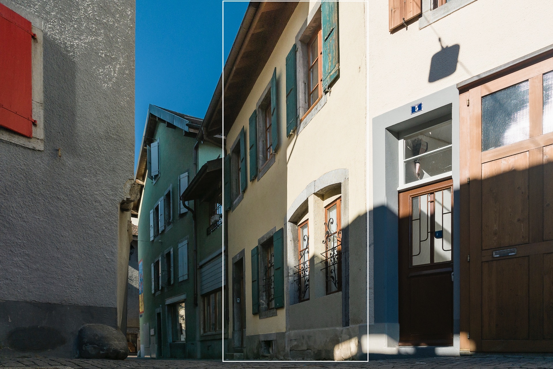 House of 4.5 rooms in the heart of town in Aigle