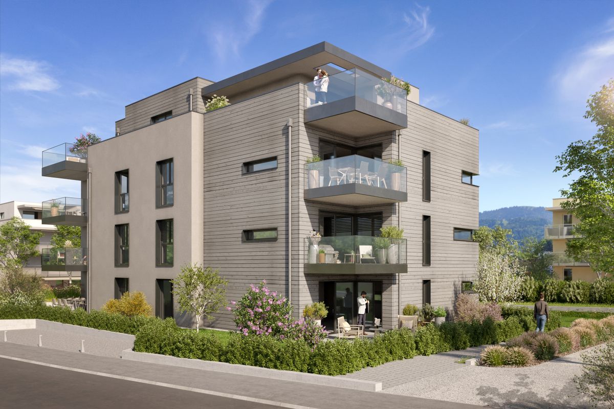 Beautiful apartment with terrace and garden on the ground floor