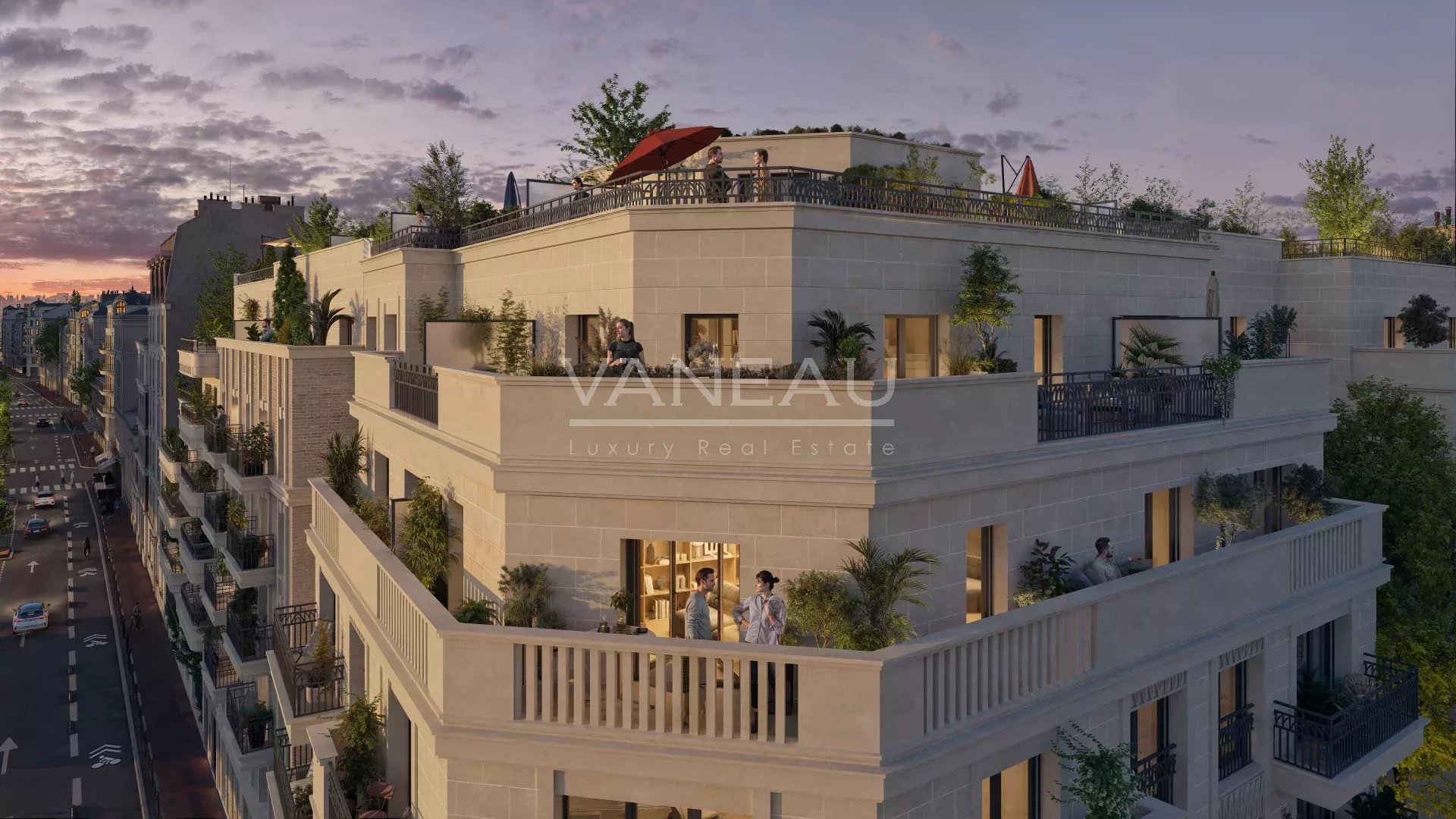 Levallois-Perret - 4th Floor Apartment with Balcony