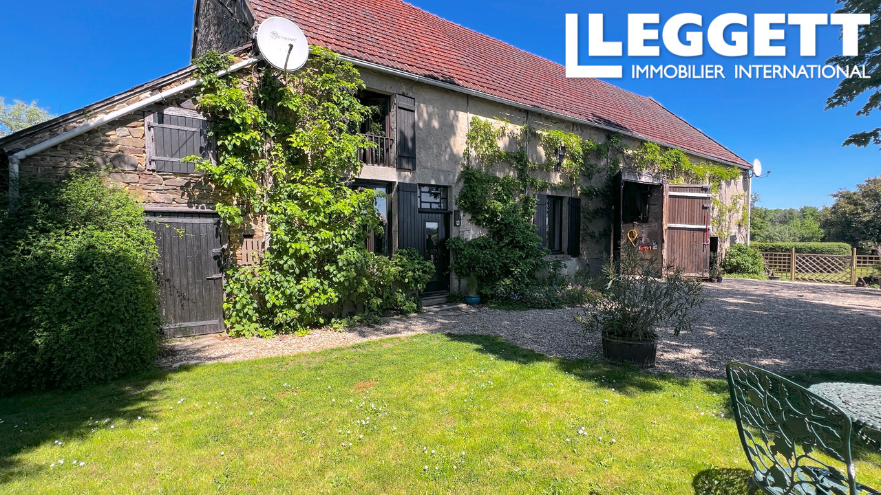 Picture-perfect, totally modernised, stone, farmhouse, barn, land and separate one-bed accomodation.