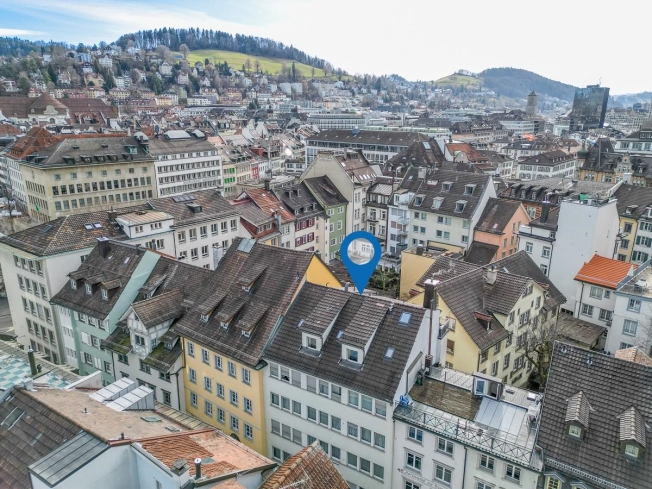 Attractive residential and commercial building in the heart of St. Gallen's old town