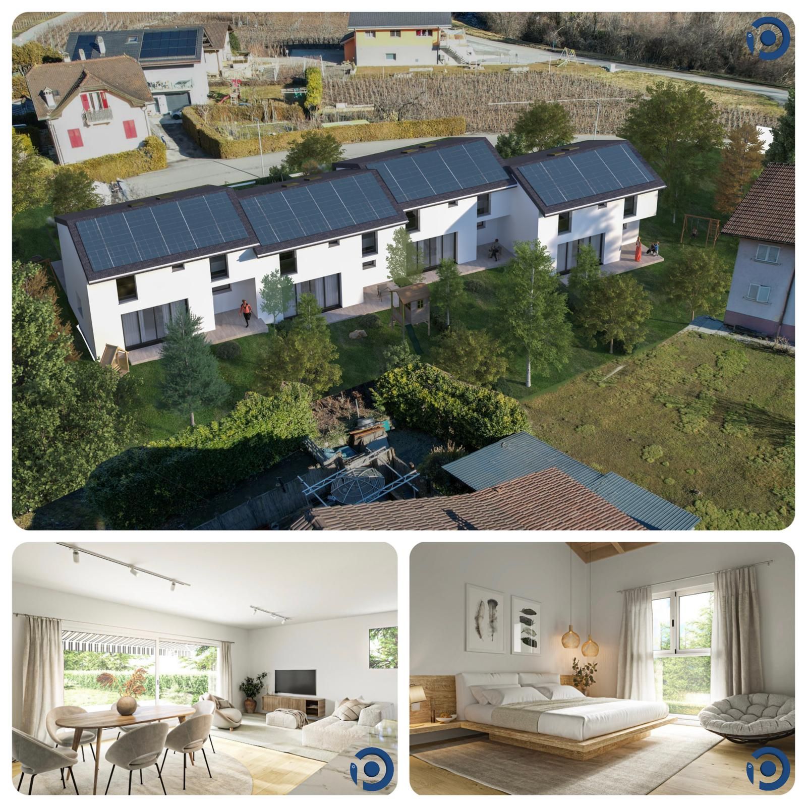 Semi-detached villas Conthey 5.5 rooms